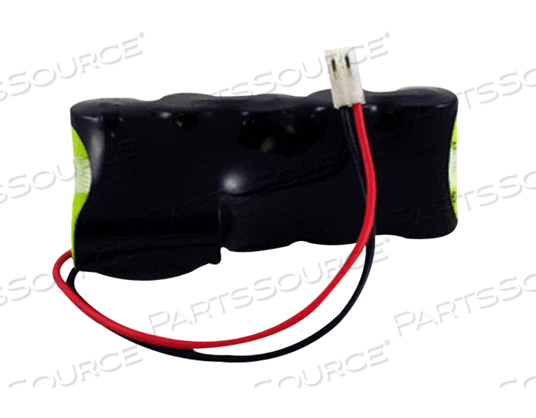 BATTERY, RECHARGEABLE NICD, 7.2V, 1.6 AH 