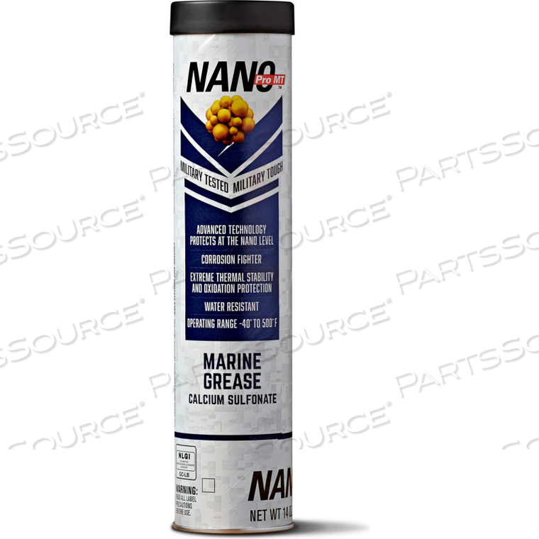 NANO HIGH PERFORMANCE MARINE GREASE - 14 OZ TUBE - PACKAGE QTY 10 by Nano Promt LLC