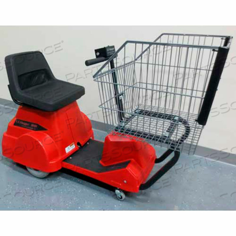 EZ-SHOPPER ELECTRIC GROCERY CART RED 750 LB. CAP. by Electro Kinetic Technologies, LLC EZ-SHOPPER ELECTRIC GROCERY CART RED 750 LB. CAP. by Electro Kinetic Technologies, LLC