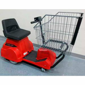 EZ-SHOPPER ELECTRIC GROCERY CART RED 750 LB. CAP. by Electro Kinetic Technologies, LLC