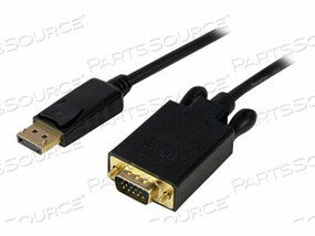 3FT DISPLAYPORT TO VGA CABLE - ACTIVE by StarTech.com Ltd.