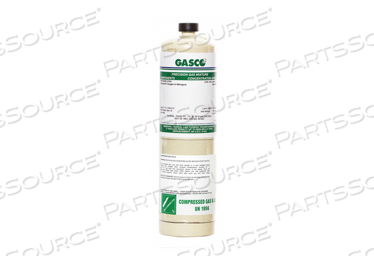 CALIBRATION GAS 17L 250 PSI by Gasco CALIBRATION GAS 17L 250 PSI by Gasco