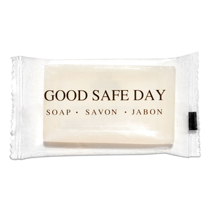 AMENITY BAR SOAP, FRESH, # 1 1/2 INDIVIDUALLY WRAPPED BAR, 500/CARTON by Good Day