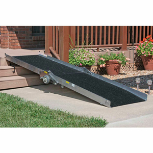 WHEEL-A-BOUT PORTABLE UTILITY RAMP - 10'L X 30"W - 600 LB. CAPACITY by Prairie View Industries Inc.