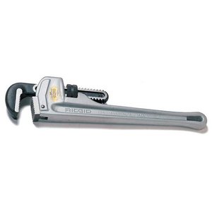 R47057 RIDGID PIPE WRENCH, STRAIGHT, 2 INCH CAPACITY, 12 INCH OAL, ALUMINUM by Ridgid