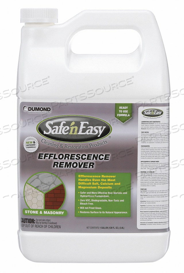 STONE EFFLORESCENCE REMOVER JUG 1 GAL. by Dumond STONE EFFLORESCENCE REMOVER JUG 1 GAL. by Dumond