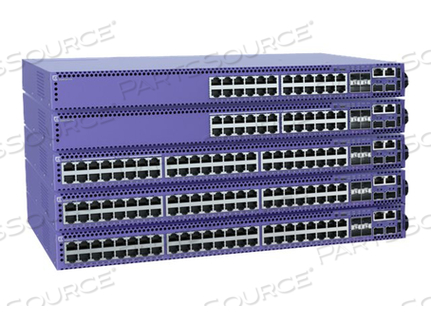 EXTREMESWITCHING 5420M, SWITCH, L3, MANAGED, 24 X 10/100/1000 (POE++) + 4 X 1/10/25 GIGABIT SFP28 + 2 X SFP-DD (STACKABLE), RACK-MOUNTABLE,  by Extreme Network