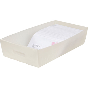 CORRUGATED PLASTIC MAIL TRAY 24-1/2 X 12 X 4-1/2 NATURAL by Minnesota Diversified Industries CORRUGATED PLASTIC MAIL TRAY 24-1/2 X 12 X 4-1/2 NATURAL by Minnesota Diversified Industries