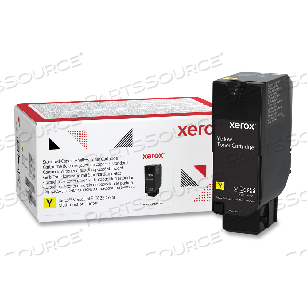 006R04619 TONER, 6,000 PAGE-YIELD, YELLOW by Xerox