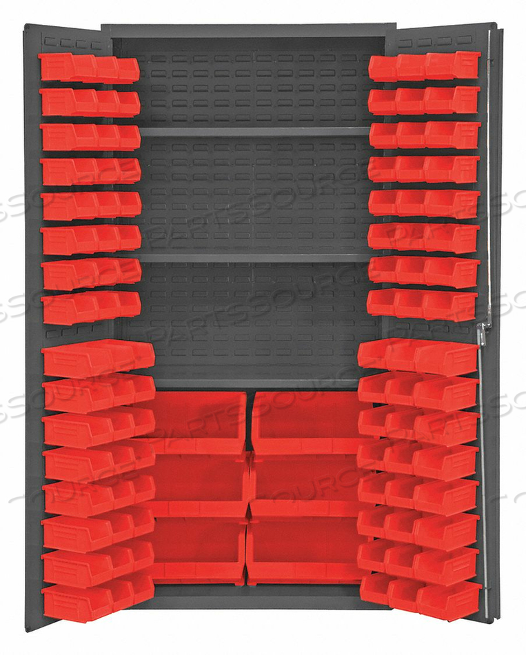 BIN CAB LOUVERED/SHELVING 72 H 36 W 24 D by Durham Manufacturing Company BIN CAB LOUVERED/SHELVING 72 H 36 W 24 D by Durham Manufacturing Company
