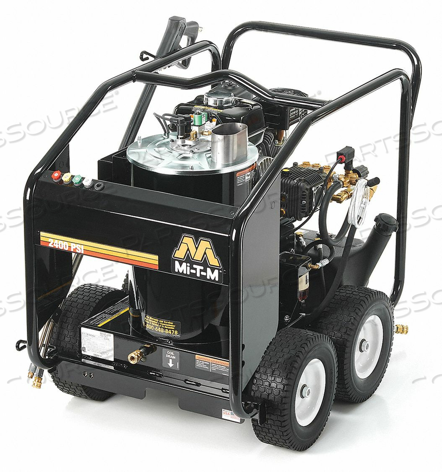GAS PRESSURE WASHER 6.5HP 2400PSI 2.6GPM by Mi-T-M GAS PRESSURE WASHER 6.5HP 2400PSI 2.6GPM by Mi-T-M