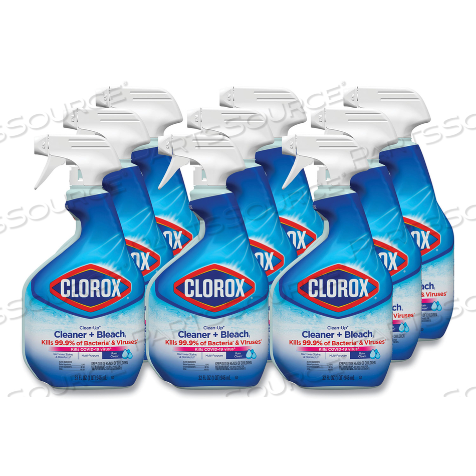CLEAN-UP CLEANER + BLEACH, 32 OZ SPRAY BOTTLE, FRESH SCENT by Clorox