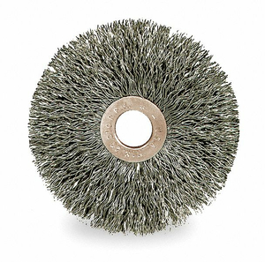 CRIMPED WIRE WHEEL BRUSH ARBOR PK50 by Weiler