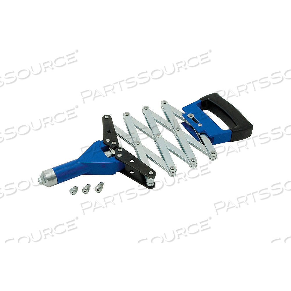 RIVET TOOL, BLIND, FITS 1/8 IN_5/32 IN_3/16 IN_1/4 IN RIVET DIA, FOR ALUMINUM RIVET MATERIAL by Approved Vendor