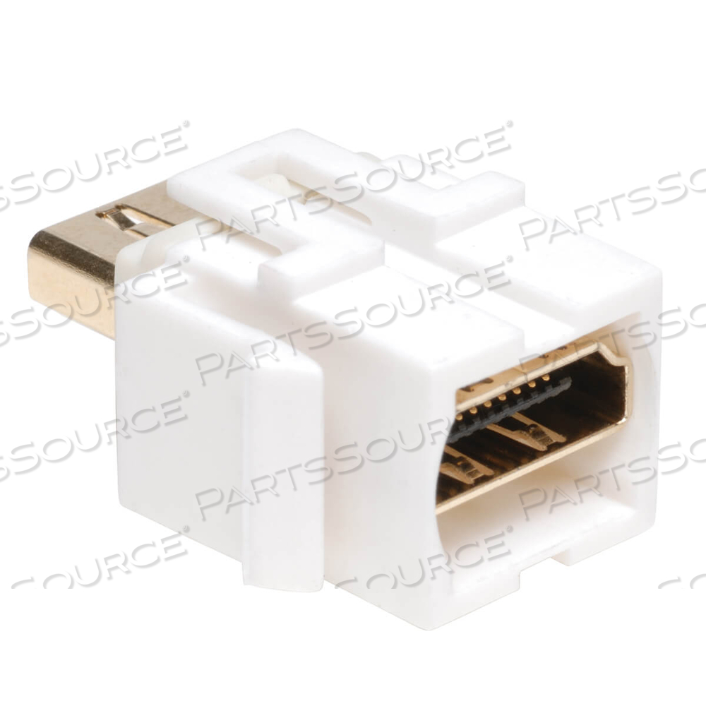 HDMI KEYSTONE JACK SNAP-IN INSERT MODULE COUPLER FEMALE / FEMALE by Tripp Lite HDMI KEYSTONE JACK SNAP-IN INSERT MODULE COUPLER FEMALE / FEMALE by Tripp Lite