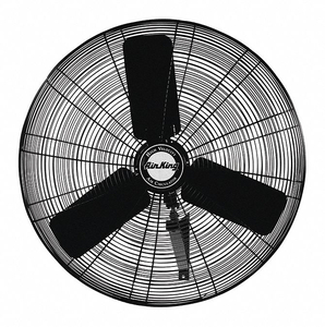 30IN OSCILLATING WALL MOUNT FAN W/MOUNT by Air king America, LLC