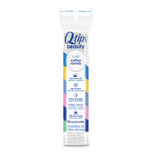 BEAUTY ROUNDS, 80 COUNT, 12 PACKS/CARTON by Q-tips