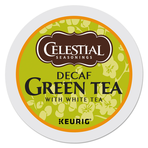 DECAFFEINATED GREEN TEA K-CUPS, 24/BOX by Celestial Seasonings