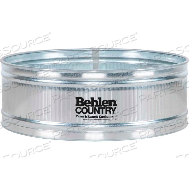 STEEL STOCK TANK ROUND APPROXIMATELY 340 GALLON by Behlen Mfg. STEEL STOCK TANK ROUND APPROXIMATELY 340 GALLON by Behlen Mfg.