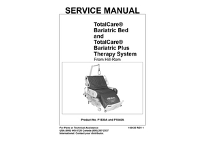 TOTALCARE BARI CORRECTION, SERVICE MANUAL by Hillrom TOTALCARE BARI CORRECTION, SERVICE MANUAL by Hillrom