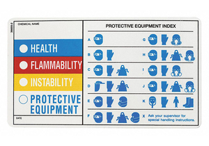 HMIG LABEL 4 IN H 7 IN W PK25 by Electromark