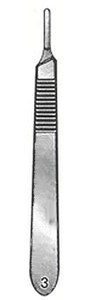 SURGICAL KNIFE HANDLE NO. 3 ECONOMY GRADE by SurgiPro, Inc.