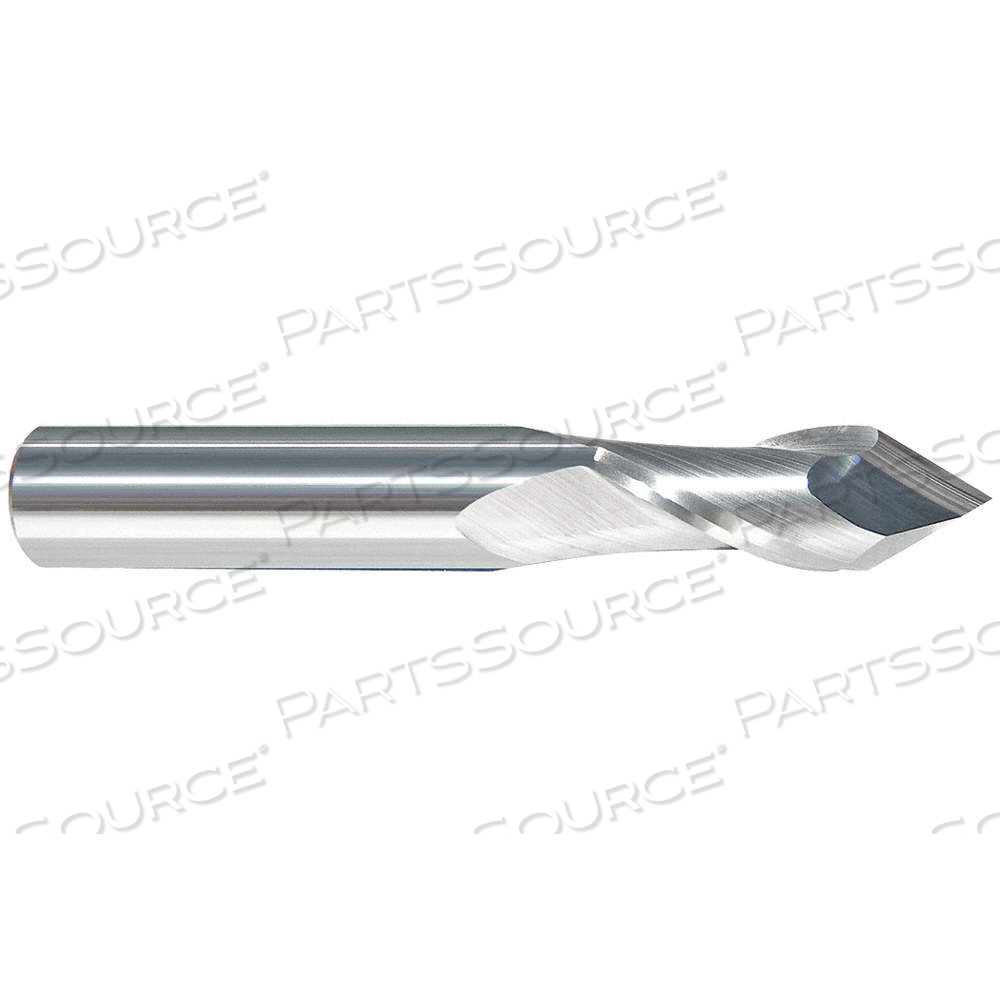 DRILL MILL, CARBIDE, BRIGHT (UNCOATED) FINISH, 3/4 IN MILLING DIA., 2 FLUTES by Approved Vendor