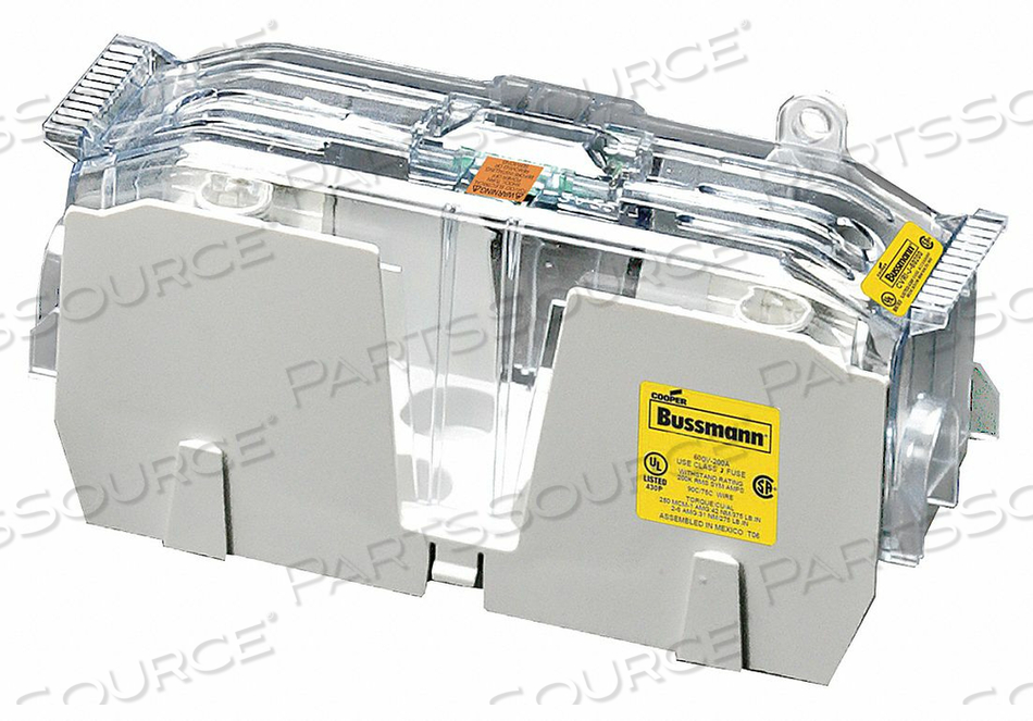 FUSE BLOCK 101 TO 200A J 1 POLE by Cooper Bussmann