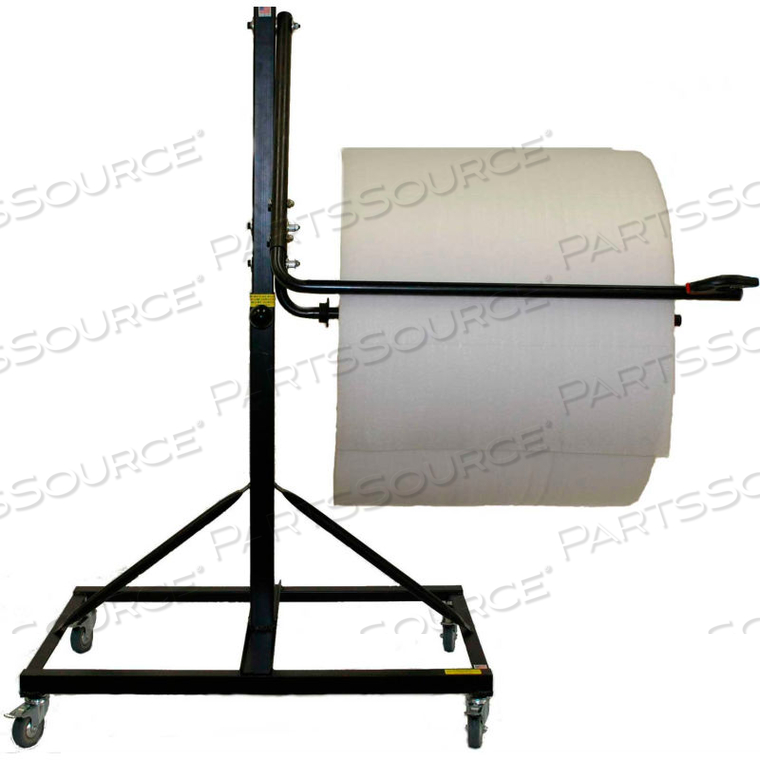 BUBBLE/FOAM/POLY DISPENSER, FLOOR UNIT, SINGLE ARM W/ SLIDE CUTTER, 24" MATERIAL WIDTH by Encore Packaging LLC