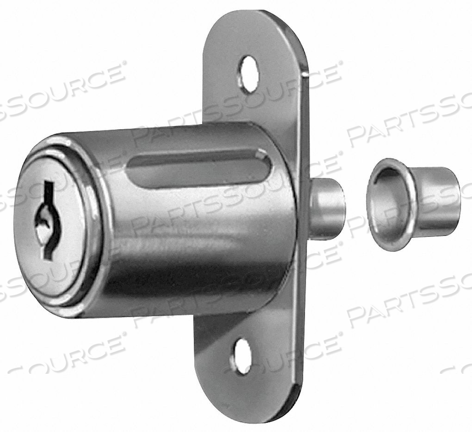 SLIDING DOOR LOCK NICKEL KEY C415A by CompX SLIDING DOOR LOCK NICKEL KEY C415A by CompX