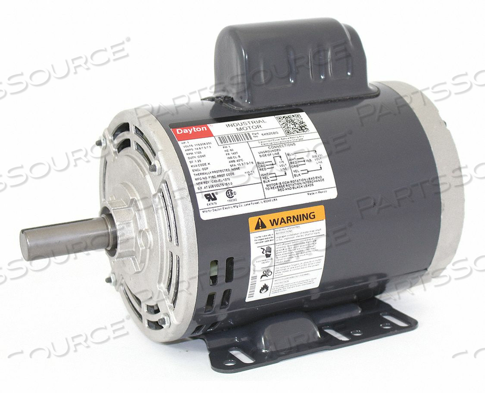 GP MTR CS ODP 1 HP 1725 RPM 143T by DAYTON ELECTRIC MANUFACTURING CO