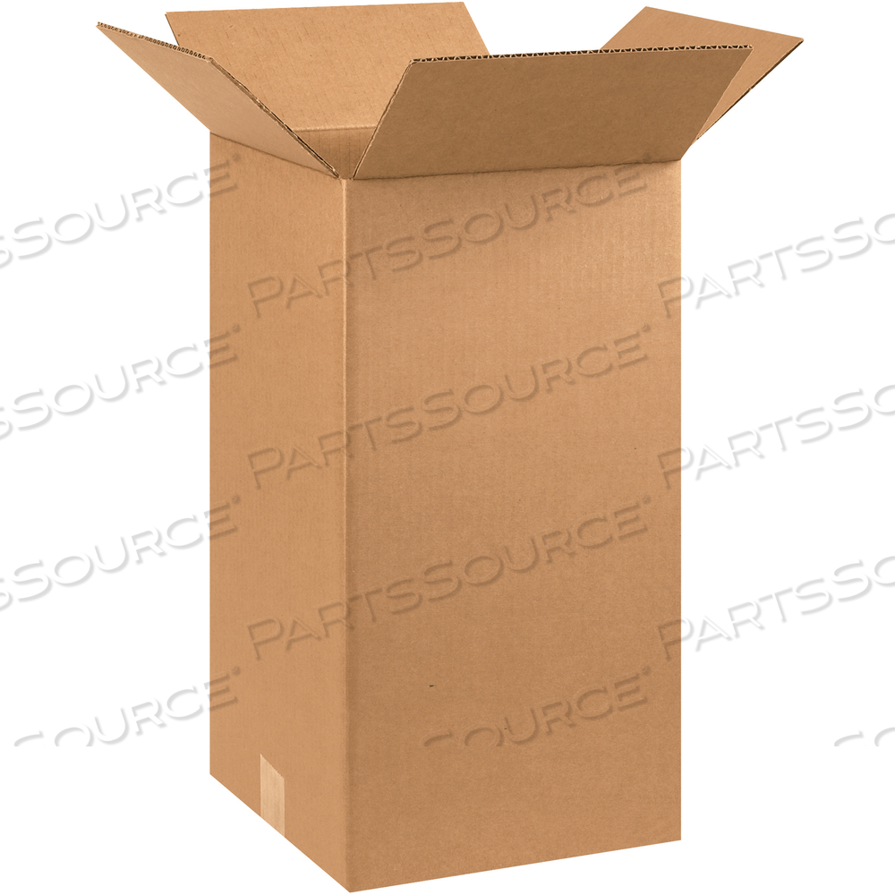TALL CORRUGATED BOXES, 10" X 10" X 20", KRAFT, 25/BUNDLE by BOX Partners (Box Acquisitions, LLC)