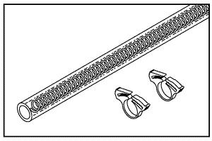 OUTLET TUBING KIT (CLEAR) by Gendex Dental Systems