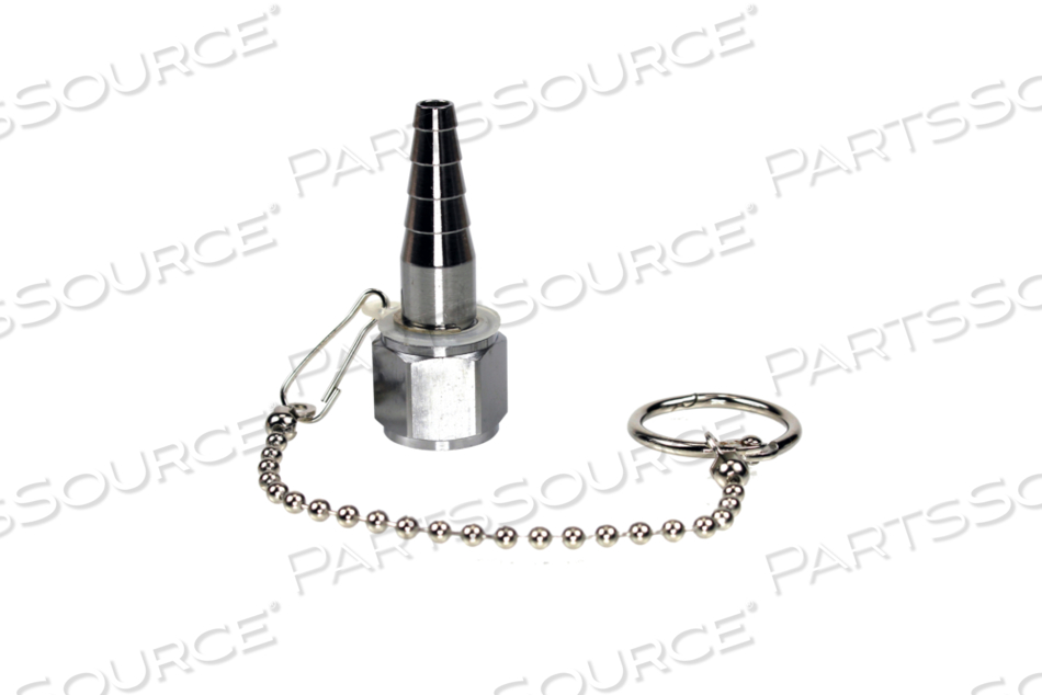 DISS TAPERED HEX NIPPLE, OXYGEN by Bay Corporation