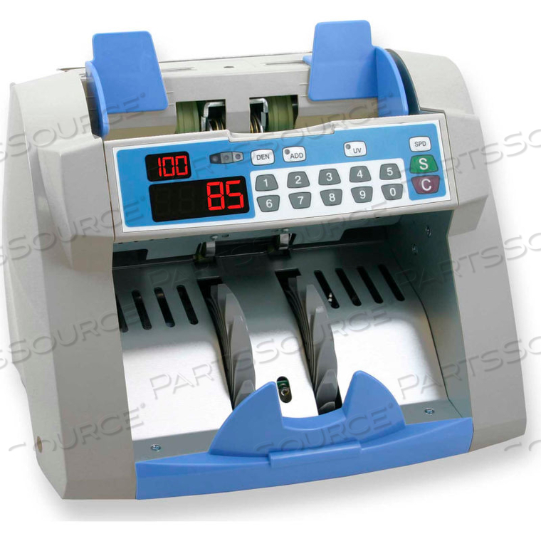 HEAVY DUTY 3 SPEED BANK GRADE CURRENCY COUNTER WITH UV 