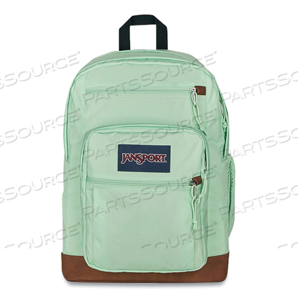 COOL STUDENT BACKPACK, FITS DEVICES UP TO 14.9", POLYESTER, 13 X 10 X 17.5, MINT CHIP 