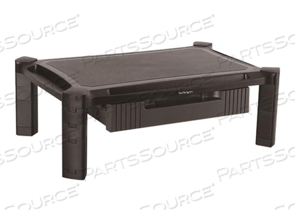 FREE UP DESK SPACE AND WORK IN GREATER COMFORT W/ THIS ADJUSTABLE MONITOR STAND by StarTech.com Ltd.