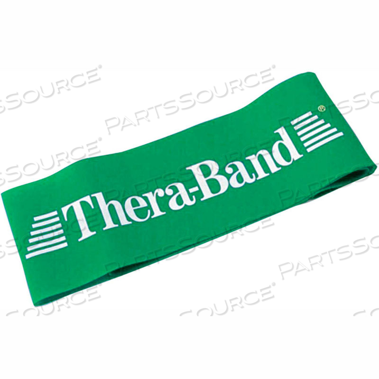 THERABAND LOOP, 12", GREEN by Fabrication Enterprises THERABAND LOOP, 12", GREEN by Fabrication Enterprises