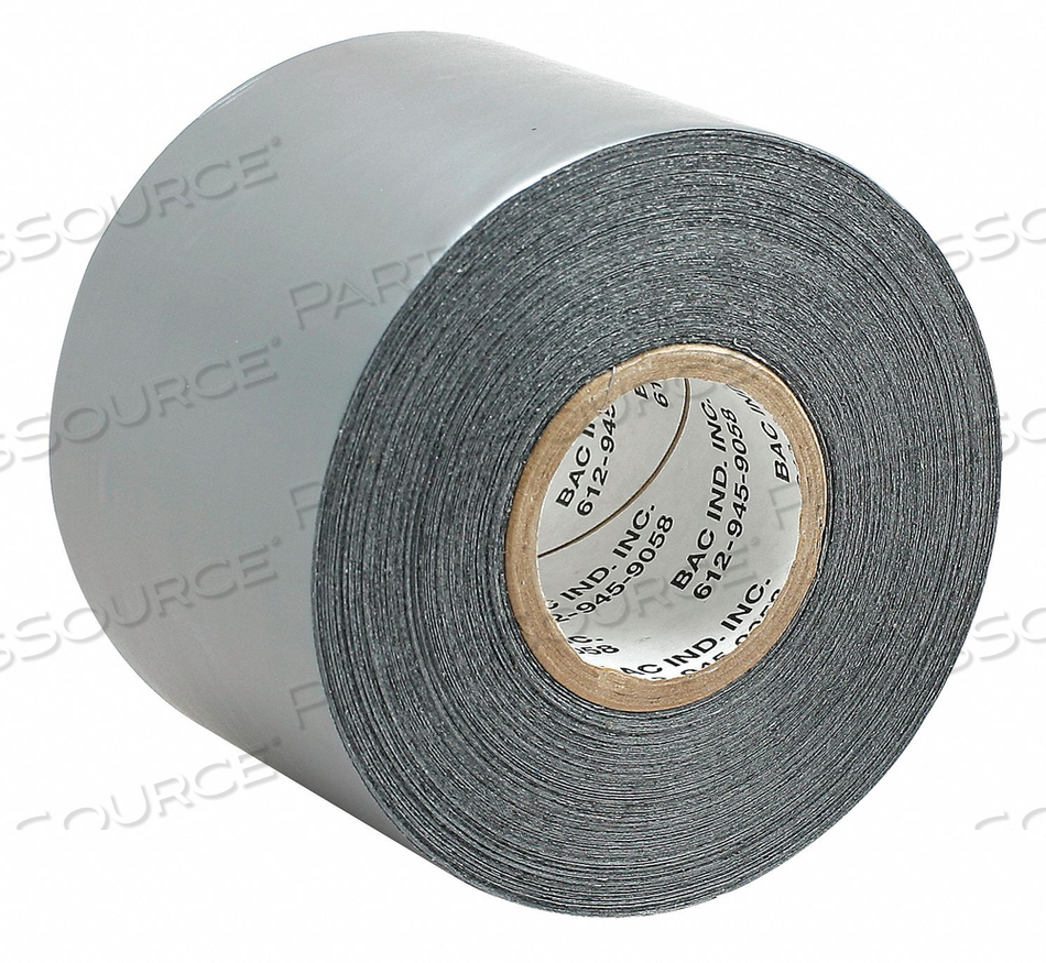 TARP TAPE 3 IN X 36 YD 7.5 MIL SILVER by Bac Industries TARP TAPE 3 IN X 36 YD 7.5 MIL SILVER by Bac Industries