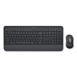 SIGNATURE MK650 WIRELESS KEYBOARD AND MOUSE COMBO FOR BUSINESS, 2.4 GHZ FREQUENCY/32 FT WIRELESS RANGE, GRAPHITE by Logitech