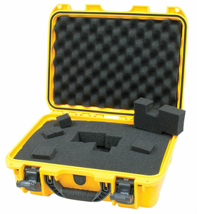 G5374 CASE W/FOAM 16-3/4 L 13-3/8 W YELLOW by Plasticase Inc.