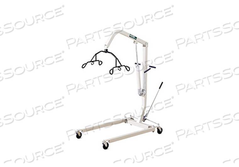 400LB 6 POINT HYDRAULIC PATIENT LIFTER - WHITE by Joerns Healthcare 400LB 6 POINT HYDRAULIC PATIENT LIFTER - WHITE by Joerns Healthcare