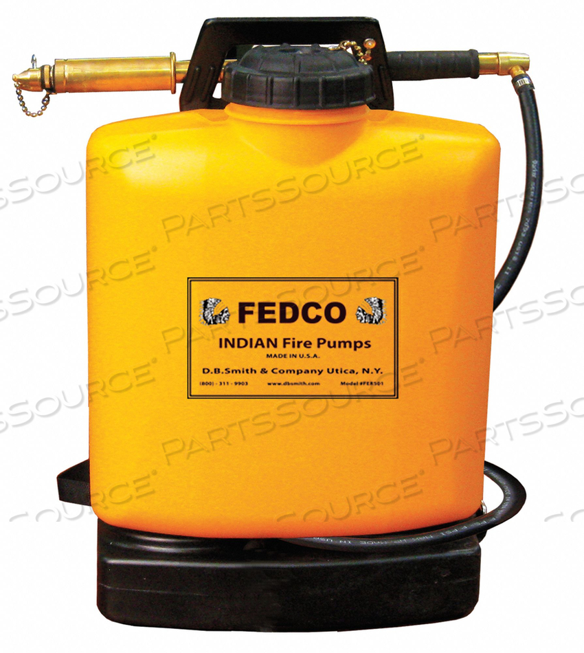 FIRE PUMP POLYETHYLENE TANK 5 GAL. by Indian FIRE PUMP POLYETHYLENE TANK 5 GAL. by Indian