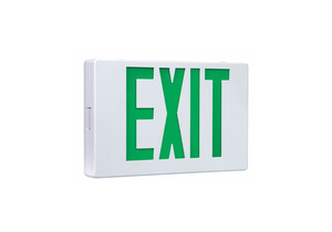 EXIT SIGN 3.0W GREEN 1 OR 2 FACES by Cooper Lighting