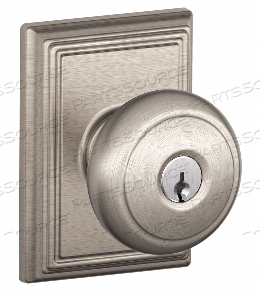 KNOB LOCKSET MECHANICAL ENTRANCE GRD. 1 by Schlage Lock KNOB LOCKSET MECHANICAL ENTRANCE GRD. 1 by Schlage Lock