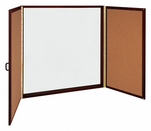 CONFERENCE ROOM CABINET 2 DOORS MAHOGANY by Ghent