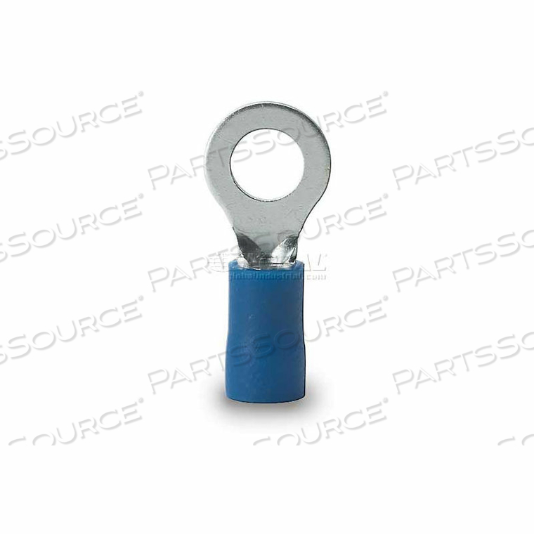 RING TERMINAL, 16-14 AWG, STUD SIZE 12-1/4, BLUE - 100 PK. by Gardner Bender