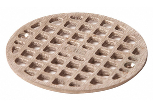 FLOOR DRAIN GRATE ROUND 5-19/32 IN DIA by Jay R. Smith Mfg. Co