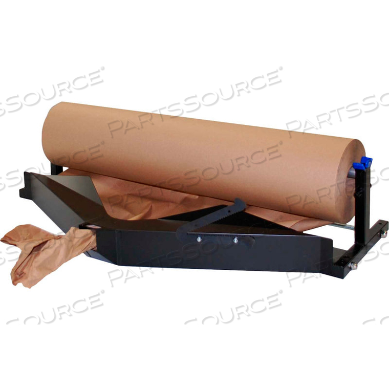 KRAFT PAPER DISPENSER WITH PAPER CRUMPLE DEVICE, 24" MATERIAL WIDTH 