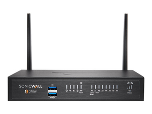 TZ370W, ESSENTIAL EDITION, SECURITY APPLIANCE, GIGE, WI-FI 5, 2.4 GHZ, 5 GHZ, SONICWALL SECURE UPGRADE PLUS PROGRAM (2 YEARS OPTION), DESKTO by Sonicwall